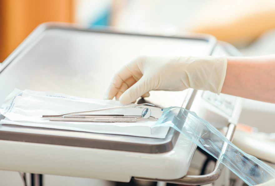 安心の治療器具の滅菌・消毒